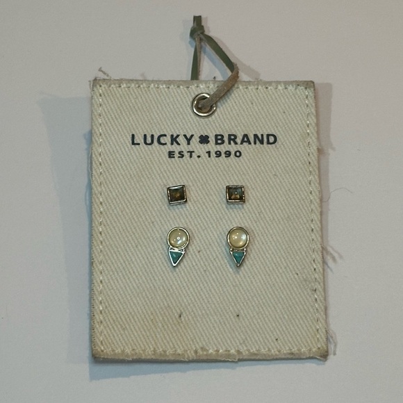 NWT Vintage Lucky Brand Stud Earring Set - Picture 3 of 7